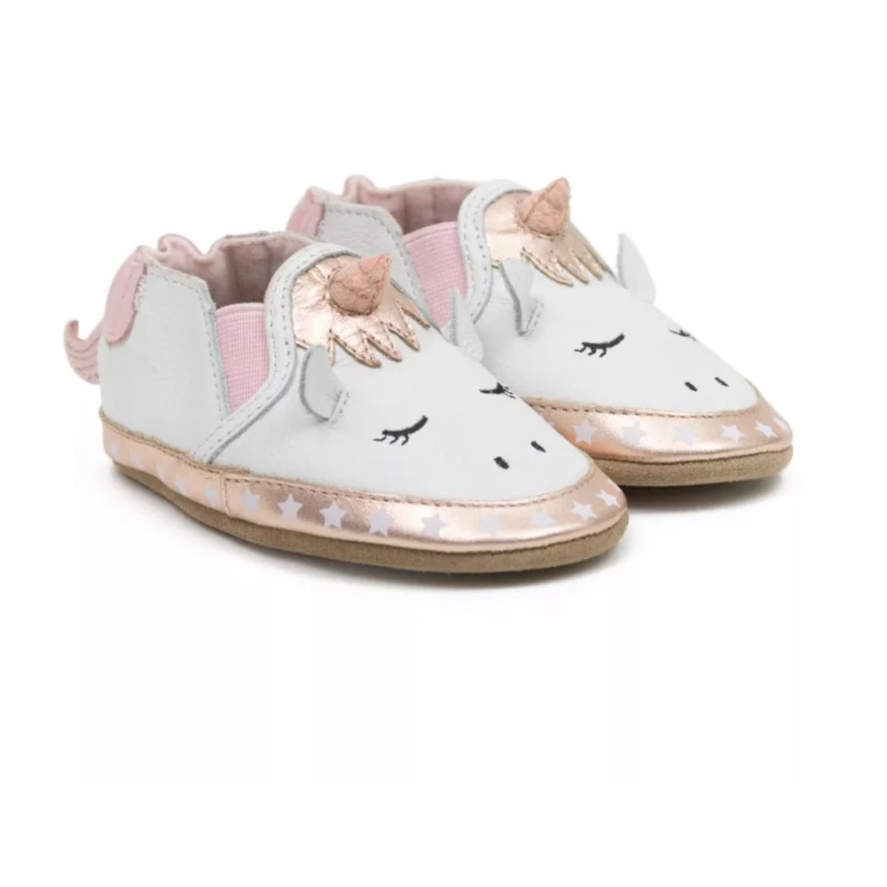 Robeez Evie Soft Soles White